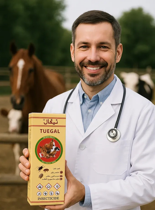 تيݣال -الحماية الكاملة للكسيبة من البرغوت و القمل و القراد