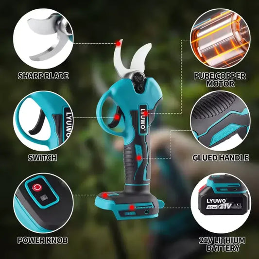 مقص تقليم كهربائي احترافي – ماكيتا 48V