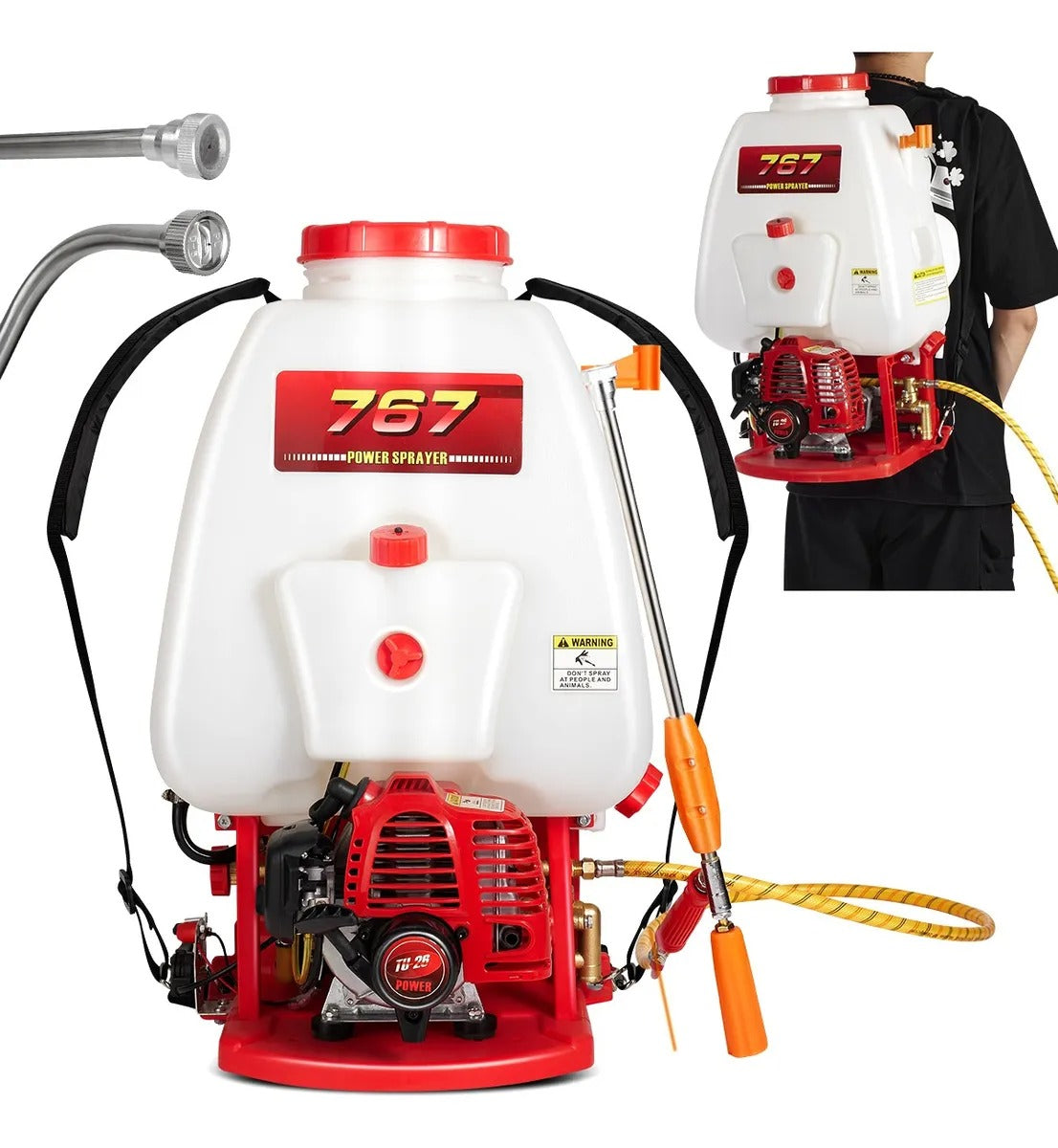 رشاش ظهر يعمل بالبنزين سعة 25 لترًا